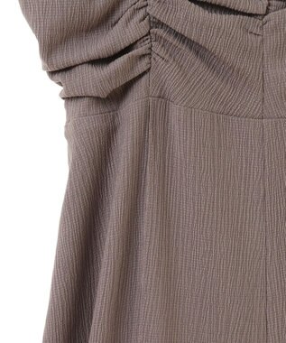 earth music&ecology シャーリングキャミロンパース Mocha