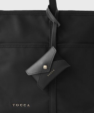 TOCCA  T-LETTERA NYLON BAG ナイロンバッグ【A4サイズ対応】 ブラック系