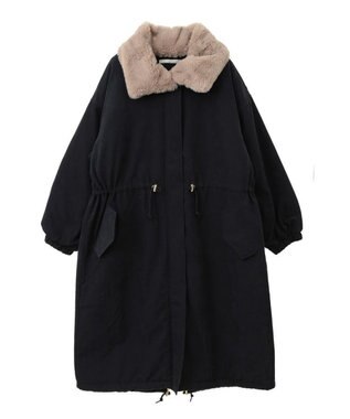Green Parks ・ＥＬＥＮＣＡＲＥ　ＤＵＥ　中綿モッズコート Navy