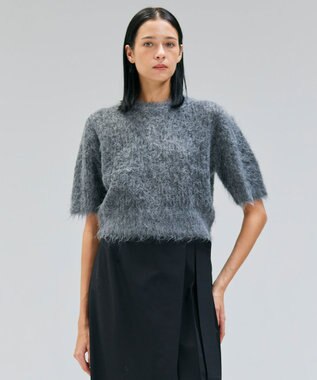 SENECA / アルパカウールショートシャギーニット