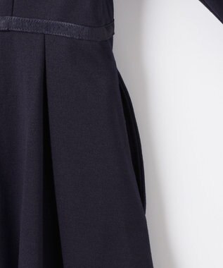 ANY KIDS レース付き きちんと ワンピース ネイビー