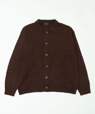 WEGO ブークレボタンカーディガン ブラウン