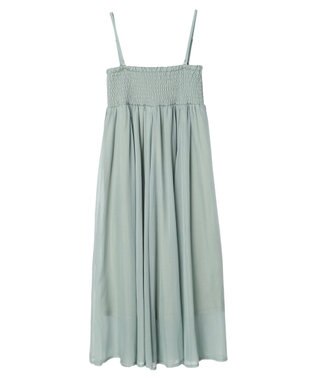 Green Parks ・ＥＬＥＮＣＡＲＥ　ＤＵＥ　ラメシフォンキャミワンピース Green