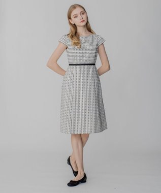 TOCCA 【洗える！】ICON BORDER ドレス アイボリー系7