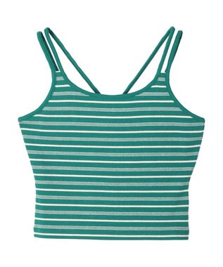 earth music&ecology クロップドキャミソール Off White