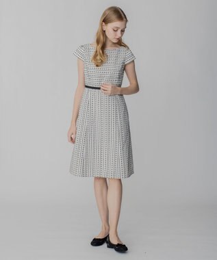 TOCCA 【洗える！】ICON BORDER ドレス アイボリー系7