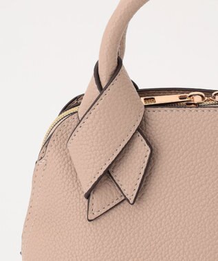 LA BAGAGERIE 【maison vert】 【超軽量/多収納】リボンハンドル2WAYバッグ グレージュ