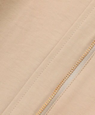 UNFILO L スタンド ZIPアウター ベージュ