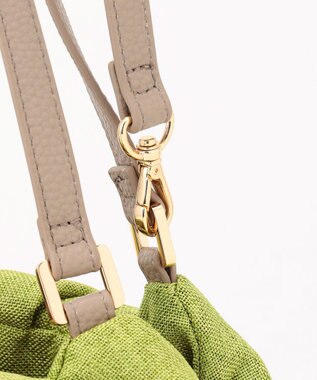 LA BAGAGERIE ナチュラルタックトート グリーン