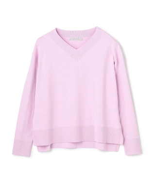 UNFILO L マイビューティニット Vネック