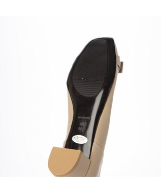 Riz raffinee <Riz raffinee>【3E】バックルリボンモチーフパンプス ベージュ