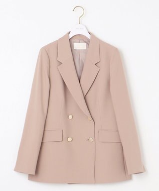 ANY SIS 【WEB・一部店舗限定】褒めらレディテーラード ジャケット ベージュ