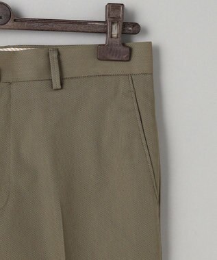 GOTAIRIKU 仕事で着られる綿パン【吸水速乾/ストレッチ/折り目加工】クールマックスコットンパンツ_ノータック（26年モデル） ダークグリーン/26年限定色