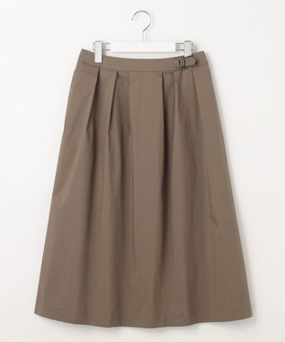 J.PRESS LADIES 【洗える】バイオエアフロー フレアー スカート ブラウン系
