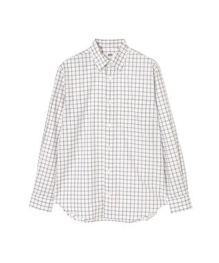 DAKS SIDGRAS ポプリンタッタソールシャツ ブルー