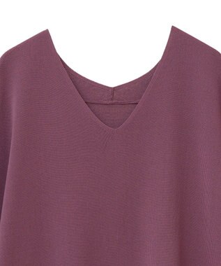 YECCA VECCA Vネックドルマンニット Camel