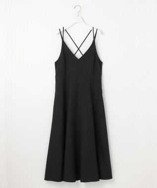 ANY SIS 【洗える】フレアキャミソール ワンピース ブラック