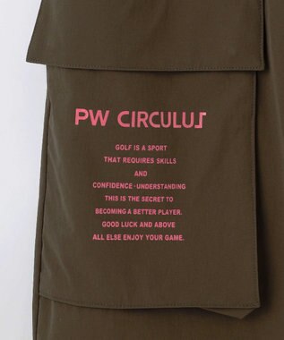 PW CIRCULUS 【撥水加工/軽量/ストレッチ】【WOMEN】ビッグポケット スカート ダークブラウン系