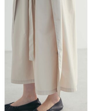 Green Parks armonia．ラップスカート Ivory