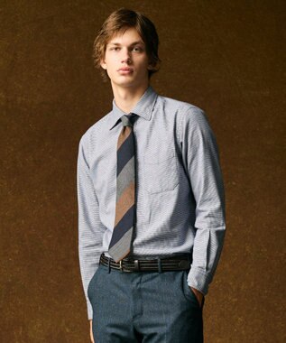 JOSEPH ABBOUD 【イタリア素材・日本製】ワイドレジメンタル ネクタイ