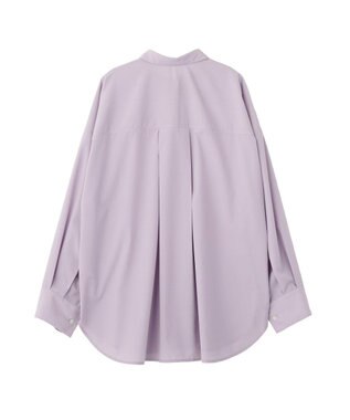 Green Parks イージーケア抜け衿シャツ Purple