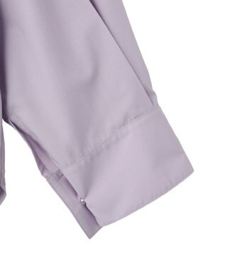 Green Parks イージーケア抜け衿シャツ Purple