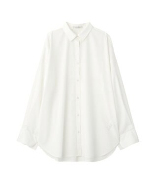 Green Parks イージーケア抜け衿シャツ Off White