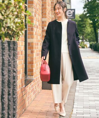 ANY SIS 【洗える】ケーブルAir ニット アイボリー