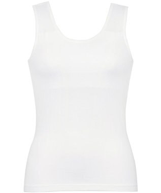 Wing ジュニア 胸あて付きタンクトップ Wing Teen 綿混素材(身生地部) 【STEP1 トップが目立ちはじめた胸に】 小学生 中学生 RL6411 ウイング／ワコール ホワイト