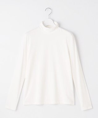 J.PRESS LADIES タートルジャージー カットソー ホワイト系