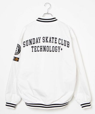 WEGO パテッドワッペンスタジャン ホワイト