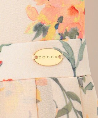 TOCCA 【洗える】MIMOSA IMPRESSION ドレス イエロー系