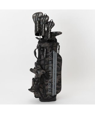 ZERO HALLIBURTON コーデュラスタンドバッグ 82052 ブラックカモ柄