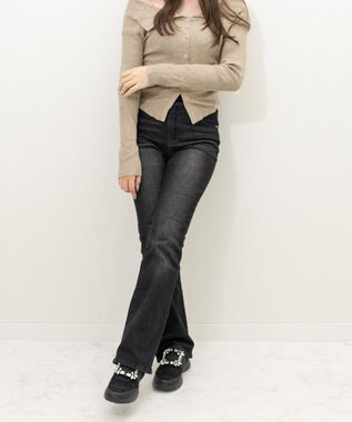 Bridget Birkin 【Bridget Birkin】バックルスニーカー ブラック