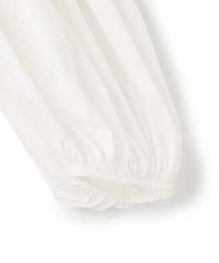 BEIGE， PROTAGONISTA / パフブラウス White