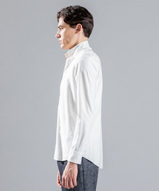 JOSEPH HOMME ツイルネルジャージー　ウイングカラーシャツ ホワイト系