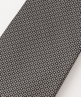 J.PRESS MEN 【J.PRESS BLACK&WHITE COLLECTION】小紋柄 フォーマルネクタイ アイボリー系3