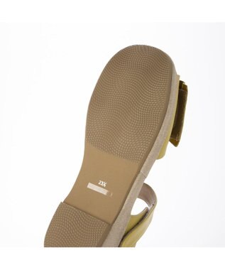 MODE ET JACOMO <D'ICI>フリルモチーフサンダル イエロー