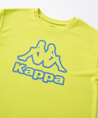OP／FILA 【Kappa】ブランドモチーフTシャツ ライム