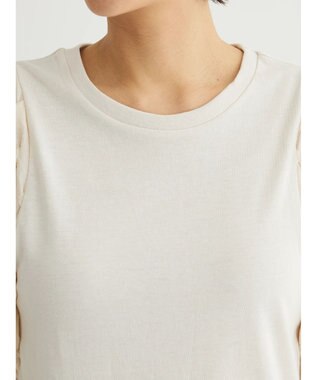 Green Parks ・ＳＵＧＡＲ　ＳＰＯＯＮ　フハクドットスリーブＴＥＥ Ivory