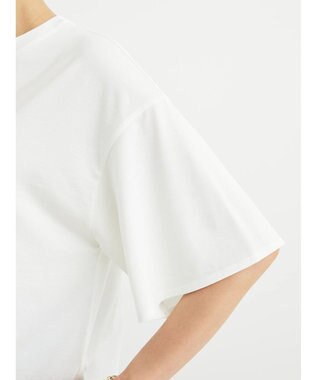 Green Parks BEST PRICE  スキッパー５分袖ブラウソー Off White