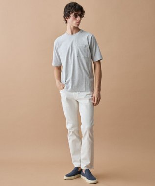 JOSEPH ABBOUD 【2WAYストレッチ/JAPANファブリック】２WAYストレッチデニム 26SSモデル ホワイト系