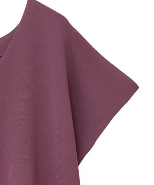 YECCA VECCA Vネックドルマンニット Camel