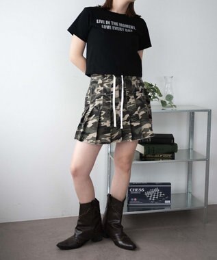 WEGO ロゴラメちびT ブラック