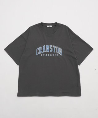 WEGO 【接触冷感/ユニセックス着用ITEM】カレッジロゴグラフィックT（SS） スミクロ