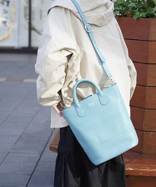 YUSHI EPICE-2WAY BAKETSU SHOULDER ハンドバッグ ショルダーバッグ 2WAY