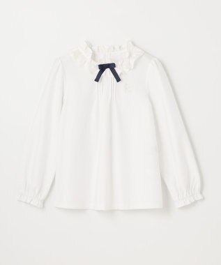 組曲 KIDS 【150-160cm】ツイル天竺 オフホワイト系