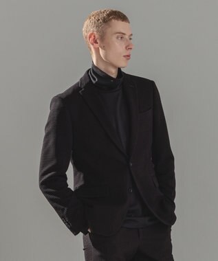 JOSEPH HOMME 【オリジナル素材】ライトタックジャージー　 ジャケット＜裏地付き＞ ブラック系