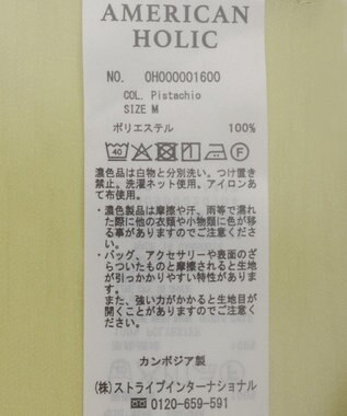 AMERICAN HOLIC シアーボイルレギュラーシャツ Check
