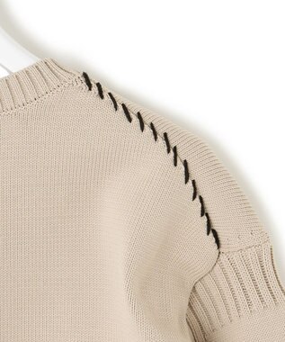 J.PRESS YORK STREET 【UNISEX】ガンジーニット ベージュ系